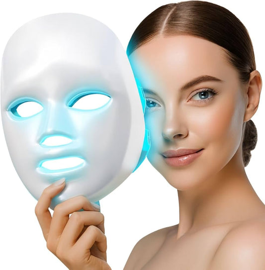 Máscara Facial LED 7 Cores