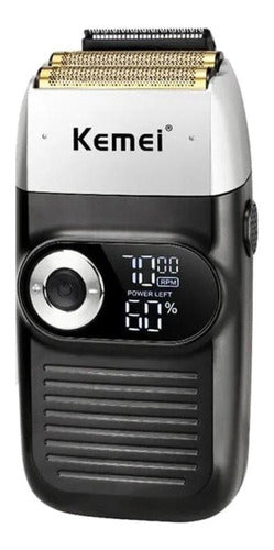 Barbeador Kemei KM-2026  preto 110V/240V